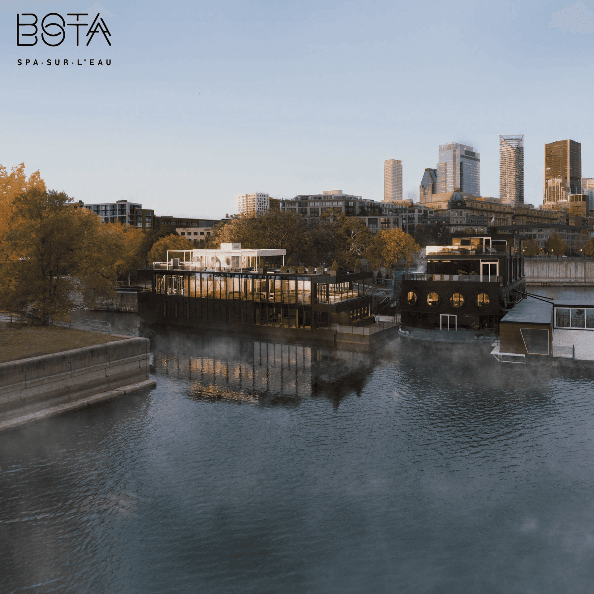 Aleia Bota Bota spa sur l'eau